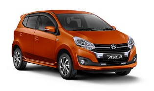 Daihatsu Ayla RentCar Lombok