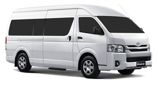 Toyota Hiace Commuter RentCar Lombok