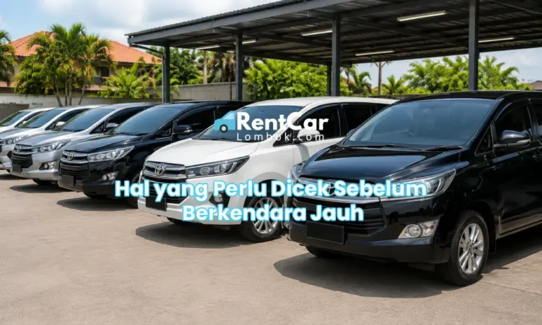Hal yang Perlu Dicek Sebelum Berkendara Jauh