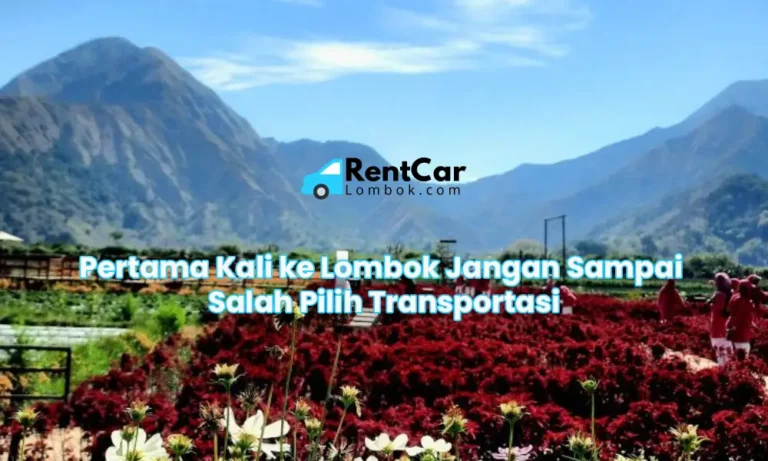 Pertama Kali ke Lombok Jangan Sampai Salah Pilih Transportasi
