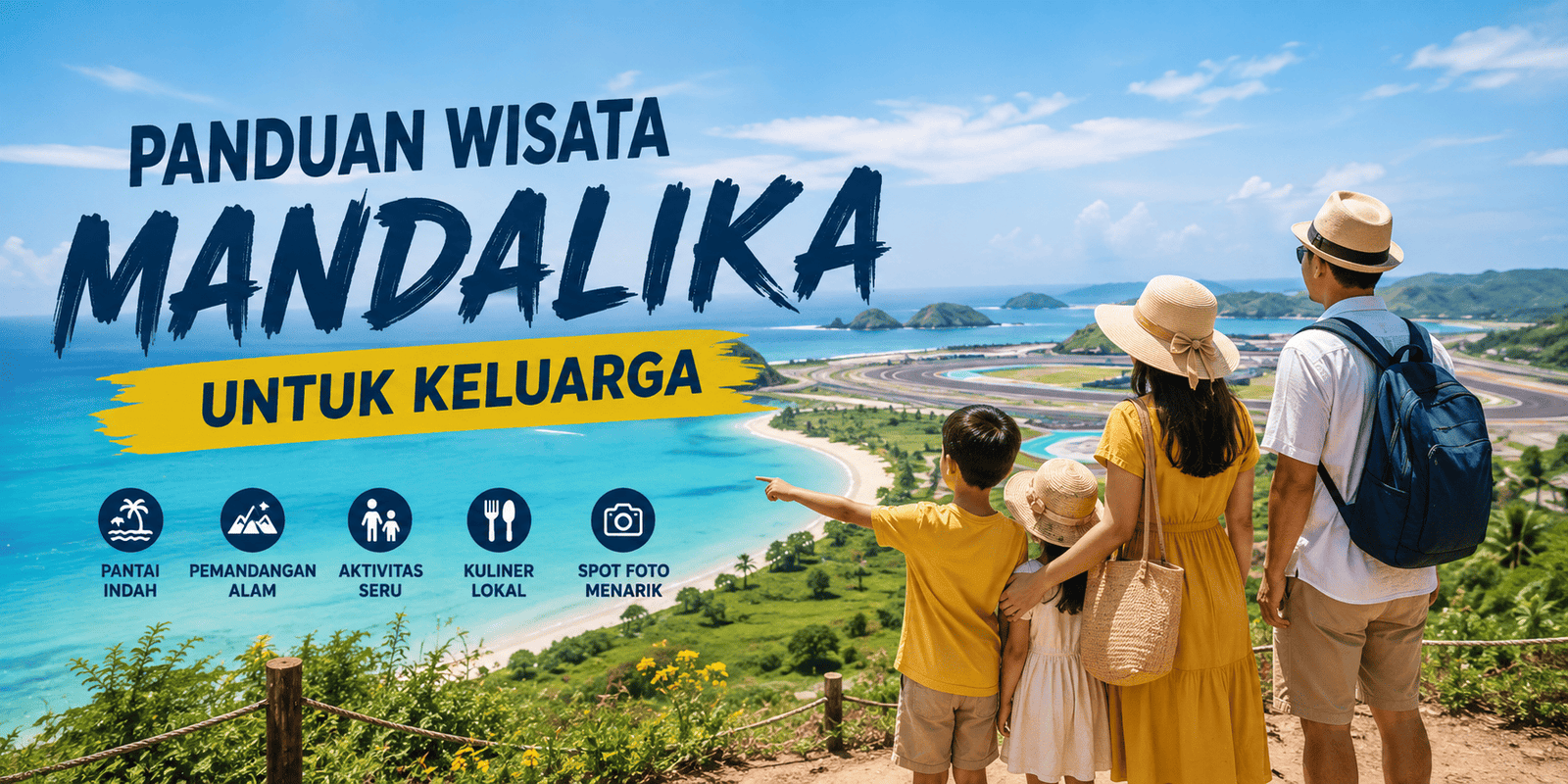 Panduan Wisata Mandalika untuk Keluarga