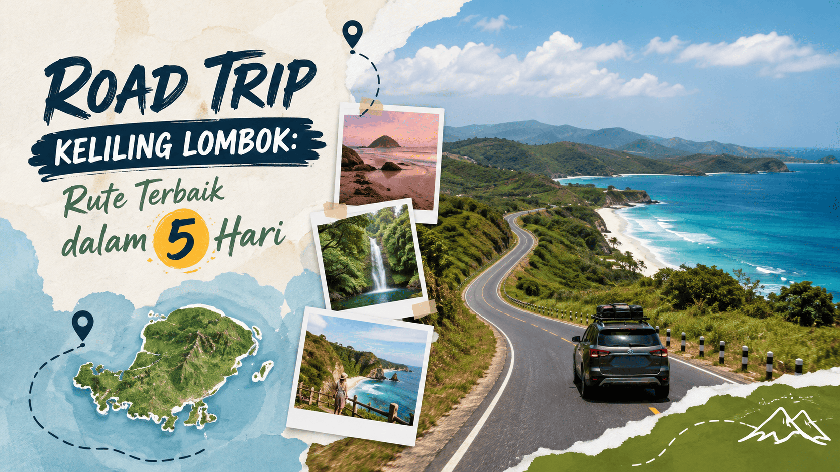 Road Trip Keliling Lombok: Rute Terbaik dalam 5 Hari