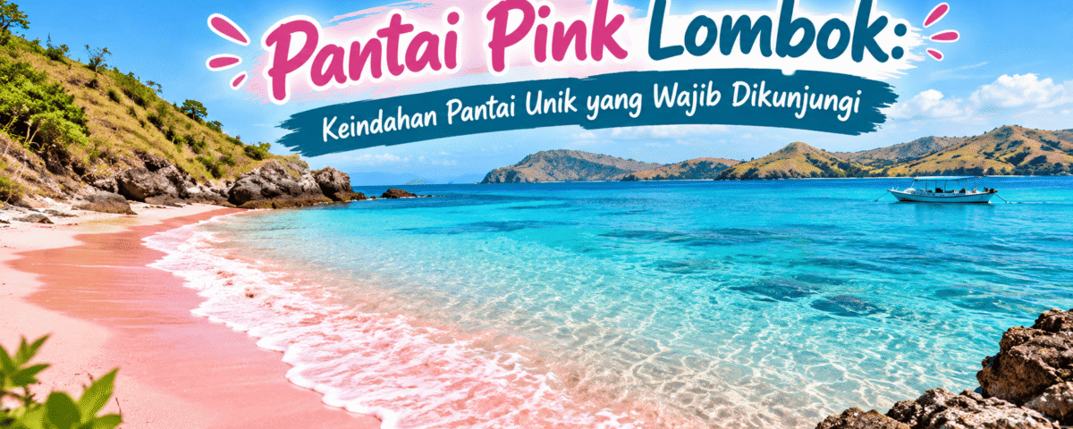 Pantai Pink Lombok Pantai Unik Wajib Dikunjungi