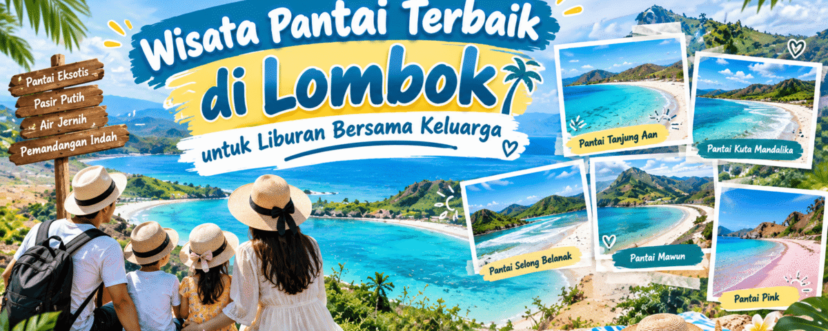 Pantai Terbaik di Lombok untuk Liburan Bareng Keluarga