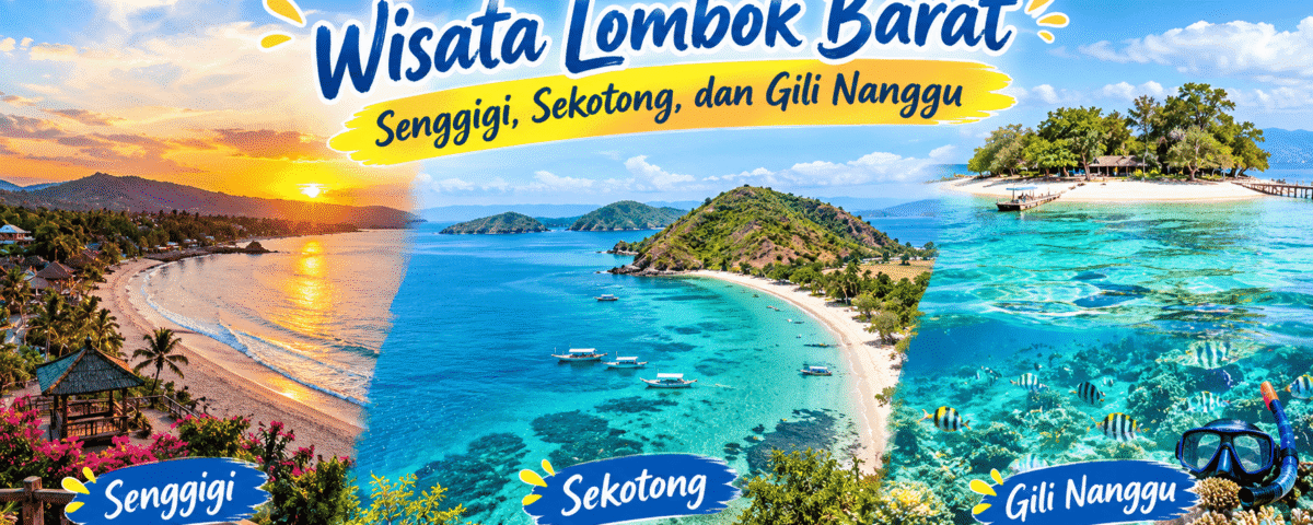 Wisata Lombok Barat Senggigi Sekotong dan Gili Nanggu