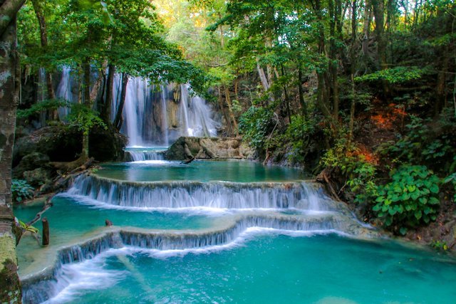 Air Terjun Mata Jitu Pulau Moyo dalam paket wisata Sumbawa